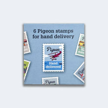 Load image into Gallery viewer, Pack of Hand-Delivered Pigeon Stamps