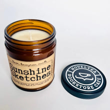 Load image into Gallery viewer, Sunshine Sketches of a Little Town - Lemon Cake Scented Candle Jar