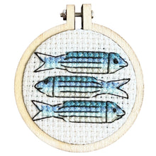 Load image into Gallery viewer, Packed with Love! Mini Matchbox Cross Stitch Kit