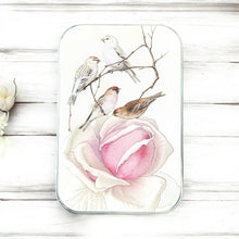 Load image into Gallery viewer, Rose & Birds Notions Tin: Large