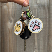 Load image into Gallery viewer, 'For Fox Sake!' Mini Matchbox Cross Stitch Kit