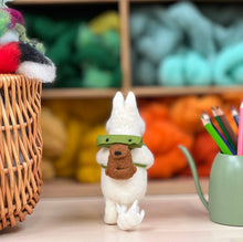 Load image into Gallery viewer, Moomintroll Goes Camping Needle Felting Craft Kit