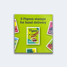Load image into Gallery viewer, Pack of Hand-Delivered Pigeon Stamps