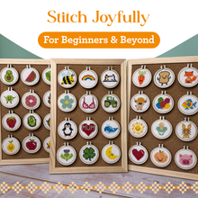 Load image into Gallery viewer, You're Toad-ally Loved! Mini Matchbox Cross Stitch Kit