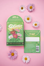 Load image into Gallery viewer, Painted Daisies (New Beginnings) - Floriography Seed Packet