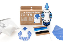 Load image into Gallery viewer, Blue Jay Embroidery Kit