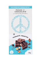 Load image into Gallery viewer, Peace Bar Milk Chocolate with Hazelnuts - 46g