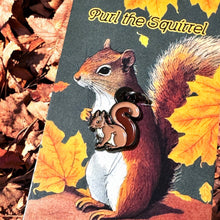 Load image into Gallery viewer, Purl the Squirrel Stitch Marker