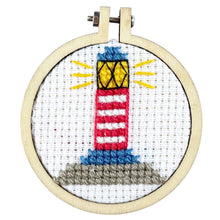 Load image into Gallery viewer, You Light The Way! Mini Matchbox Cross Stitch Kit