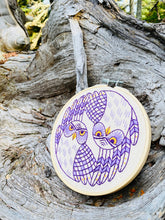 Load image into Gallery viewer, Burrowing Owls Complete Embroidery Kit