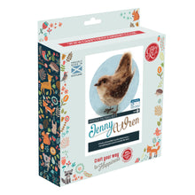 Load image into Gallery viewer, British Birds - Jenny Wren Needle Felting Craft Kit
