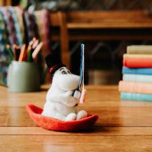 Load image into Gallery viewer, Moominpappa Goes Fishing - Needle Felting Kit