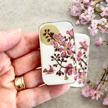 Load image into Gallery viewer, Cherry Blossom & Swallow Notions Tin: Large
