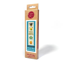 Load image into Gallery viewer, Honey Bee Cross Stitch Bookmark Kit