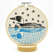 Load image into Gallery viewer, Loon Complete Embroidery Kit