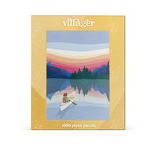 Load image into Gallery viewer, Sunrise Paddle 1000-Piece Puzzle | Designed in QC Canada