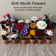 Load image into Gallery viewer, Primrose Felt Forever Flower (February Birth Month Flower): Vanilla