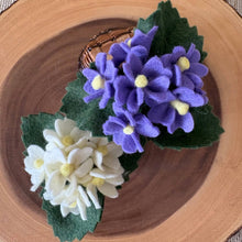 Load image into Gallery viewer, Primrose Felt Forever Flower (February Birth Month Flower): Vanilla