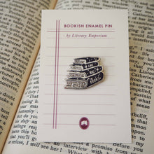 Load image into Gallery viewer, I Like Big Books Enamel Book Lover Literature Pin Badge