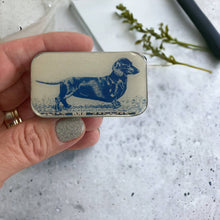 Load image into Gallery viewer, Dachshund Notions Tin: Small