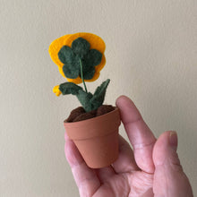 Load image into Gallery viewer, Pansy Felt Forever Flower: Peach