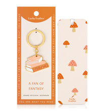 Load image into Gallery viewer, Book-Lover's Keychain & Bookmark - Fantasy