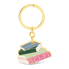 Load image into Gallery viewer, Book-Lover's Keychain & Bookmark - Science Fiction
