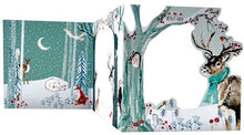 Load image into Gallery viewer, Foldout Reindeer Christmas Card