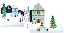Load image into Gallery viewer, Foldout Houses Christmas Card