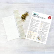 Load image into Gallery viewer, Honey Bee Cross Stitch Bookmark Kit