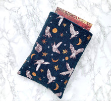 Load image into Gallery viewer, Owl Fantasy Padded Book Sleeve: Large