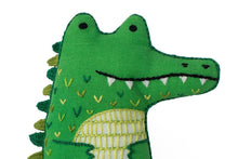 Load image into Gallery viewer, Alligator Embroidery Kit