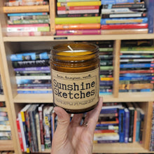 Load image into Gallery viewer, Sunshine Sketches of a Little Town - Lemon Cake Scented Candle Jar