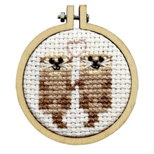 Load image into Gallery viewer, 'You're otterly amazing!' Mini Matchbox Cross Stitch Kit