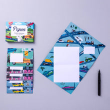 Load image into Gallery viewer, Hop-on-Board Pigeon, Kid's Letter Set – Pack of 6 Letters