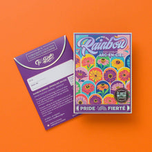 Load image into Gallery viewer, Rainbow Zinnia Flowers (Pride) - Floriography Seed Packet