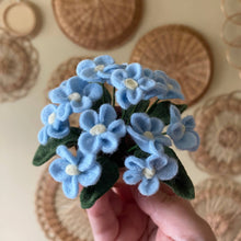Load image into Gallery viewer, Forget Me Not Felt Forever Flower