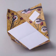 Load image into Gallery viewer, Golden Flight Pigeon, Folding Letter Set – Pack of 6 Letters