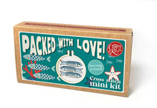 Load image into Gallery viewer, Packed with Love! Mini Matchbox Cross Stitch Kit
