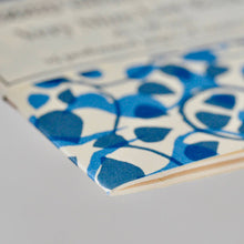 Load image into Gallery viewer, Very Slim List Book Dappled Blue