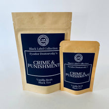 Load image into Gallery viewer, Crime and Punishment Inspired - Vanilla Bean Loose Leaf Black Tiny Tea