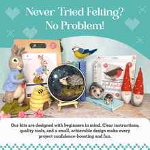 Load image into Gallery viewer, Nordic Gnomes Needle Felting Craft Kit
