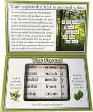 Load image into Gallery viewer, The Forest - Magnetic Poetry Kit
