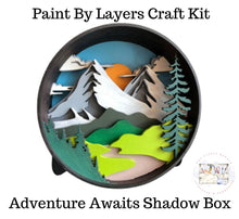 Load image into Gallery viewer, Adventure Awaits Shadow Box Kit
