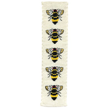 Load image into Gallery viewer, Buzzy Bees Cross Stitch Bookmark Kit
