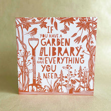 Load image into Gallery viewer, Garden and Library Card
