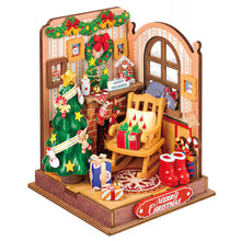 Load image into Gallery viewer, Christmas Fireplace DIY Miniature House
