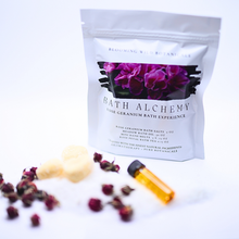 Load image into Gallery viewer, Rose Geranium Bath Salt Kit

