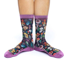 Load image into Gallery viewer, Women's Mushrooms Socks: Shoe Size 5-9
