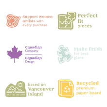 Load image into Gallery viewer, Dream Library 1000-Piece Puzzle | Designed in Alberta Canada

